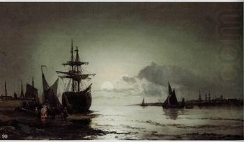 Seascape, boats, ships and warships. 68, unknow artist